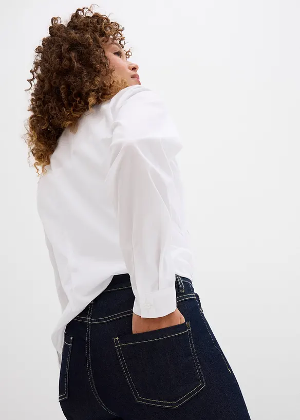 Jean skinny taille mi-haute, extensible, bonprix