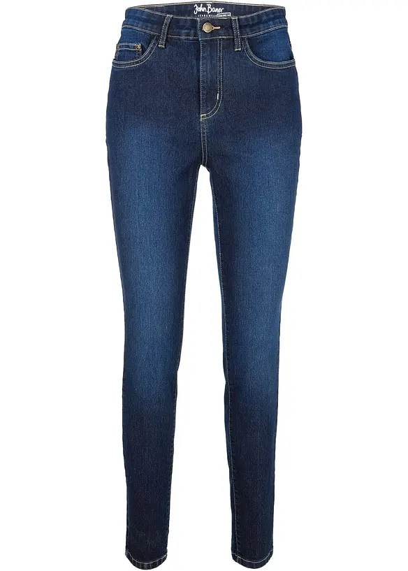 Jean skinny taille mi-haute, extensible, bonprix