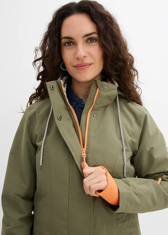 Veste de mi-saison technique, imperm&eacute;able, bonprix