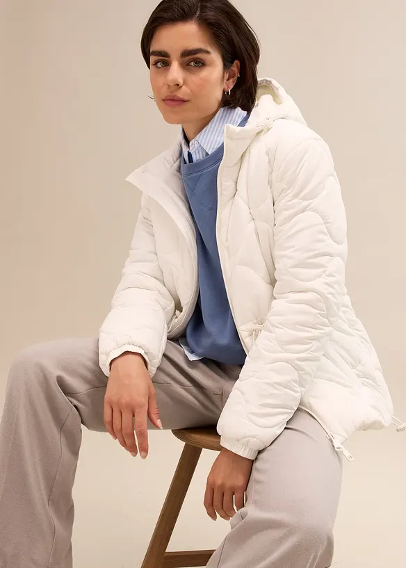 Veste matelass&eacute;e &agrave; capuche, bonprix