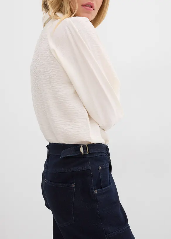 Jean large taille mi-haute, bonprix