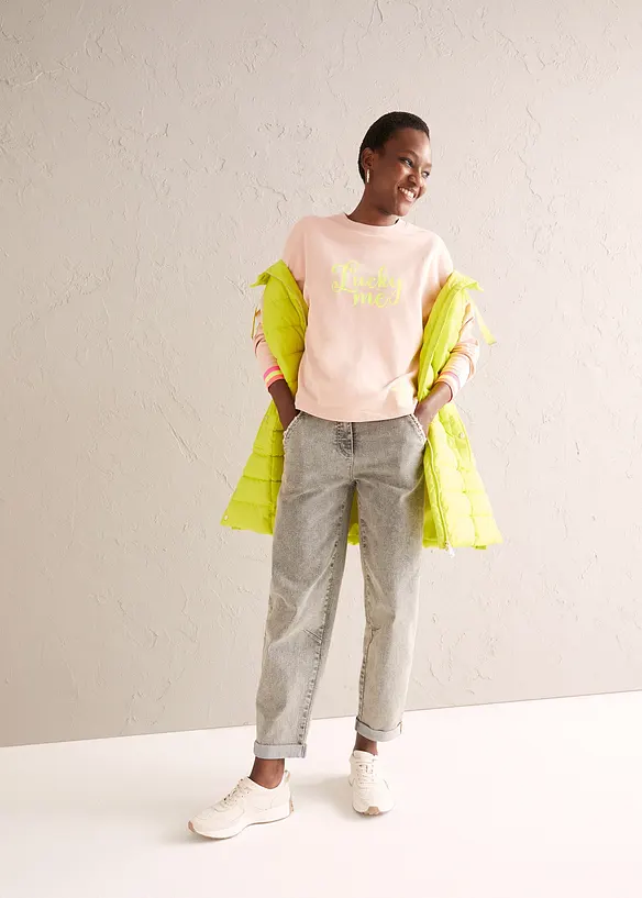 Jean au d&eacute;lavage vintage, bonprix