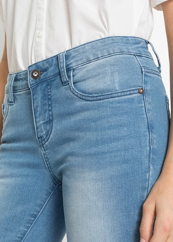 Jean skinny, taille mi-haute, bonprix