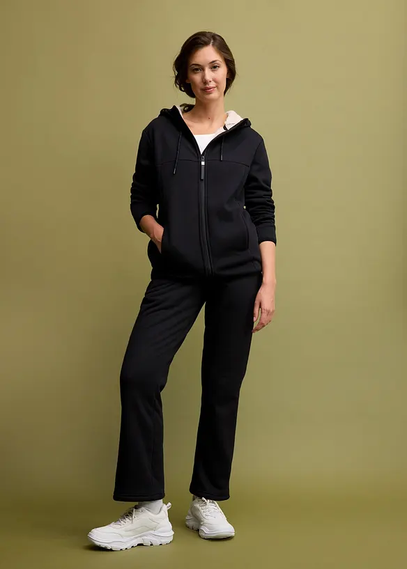 Veste polaire doubl&eacute;e sherpa, bonprix