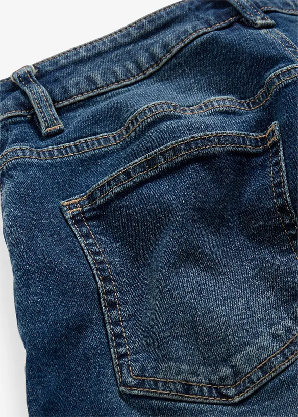 Jean barrel, taille mi-haute, bonprix