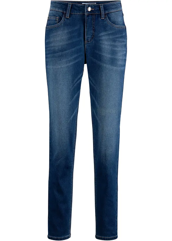 Jean thermo avec int&eacute;rieur douillet, Boyfriend, bonprix