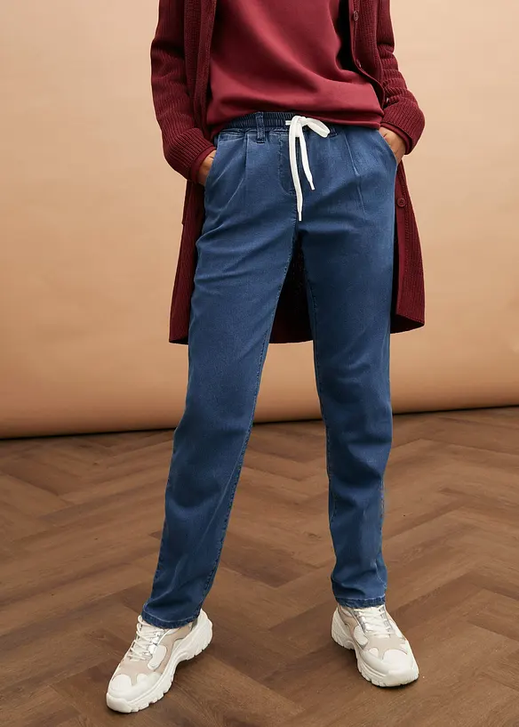 Jean chaud &agrave; empi&egrave;cement taille confortable, bonprix