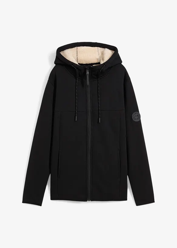 Veste polaire doubl&eacute;e sherpa, bonprix