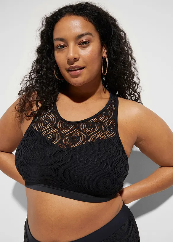 Haut de bikini brassi&egrave;re avec dentelle, bonprix