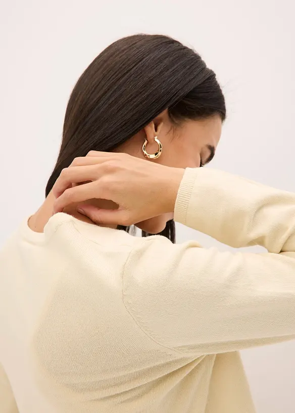 Gilet simple en fine maille, bonprix