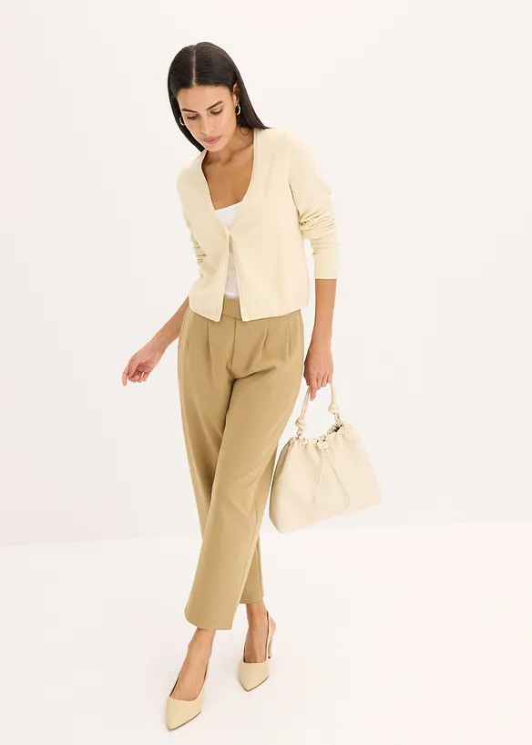 Gilet simple en fine maille, bonprix