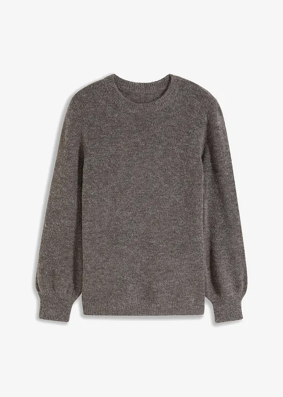 Pull &agrave; manches ballon, bonprix