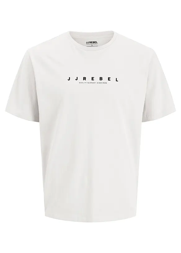 T-shirt JJ REBEL loose, 100% coton, JJ REBEL