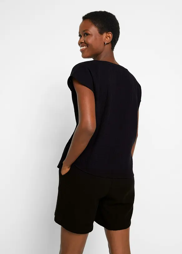 Blouse en gaze 100% coton, bonprix