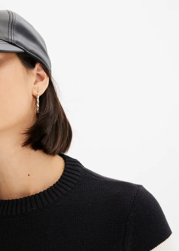 Pull ray&eacute;, bonprix