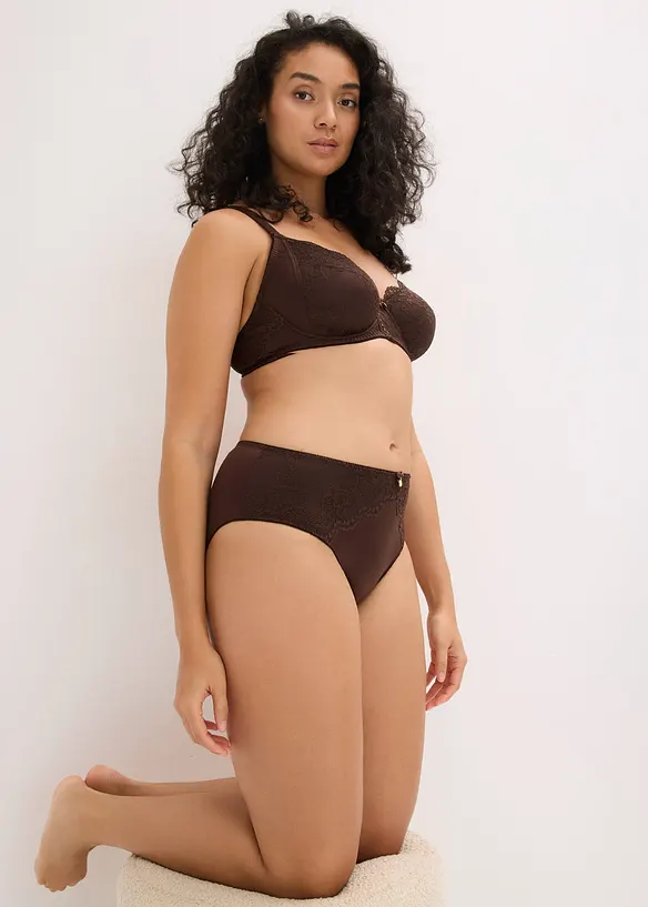 Slip maxi &agrave; d&eacute;tails brillants, bonprix