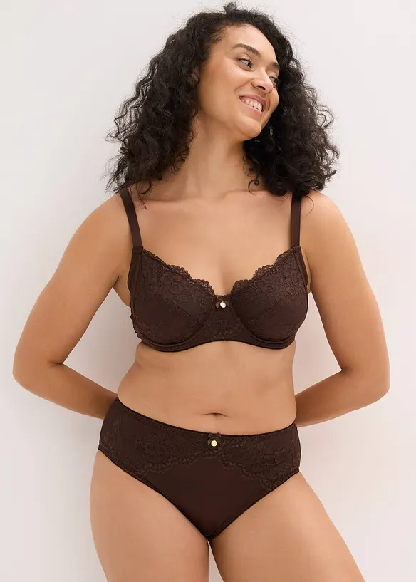 Soutien-gorge &agrave; armatures, d&eacute;tails brillants, bonprix