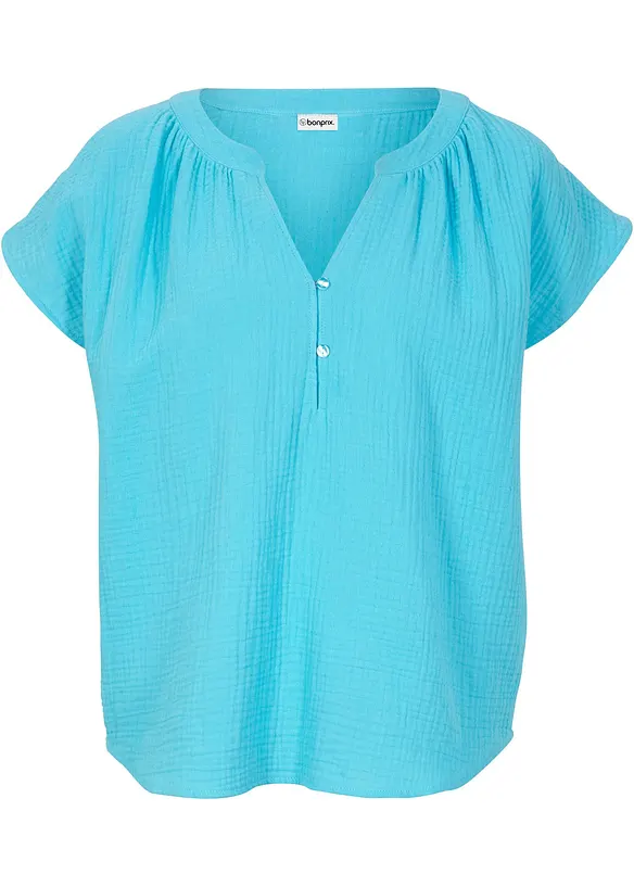 Blouse en gaze 100% coton, bonprix