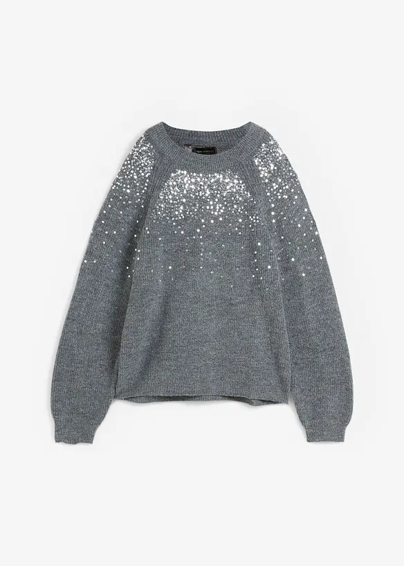 Pull &agrave; sequins, bonprix