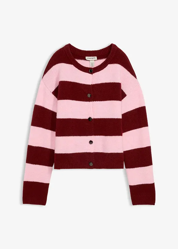 Gilet court en fine maille, bonprix