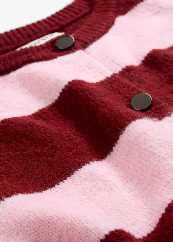 Gilet court en fine maille, bonprix