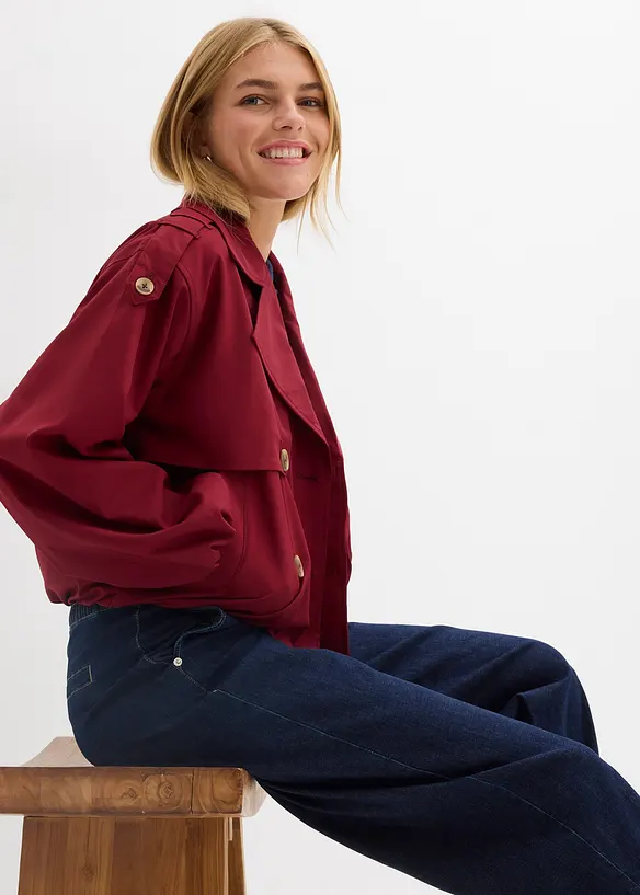 Veste trench courte, bonprix