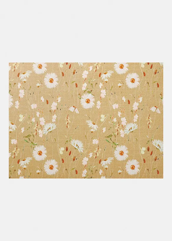 Paillasson lavable &agrave; motif floral, bonprix
