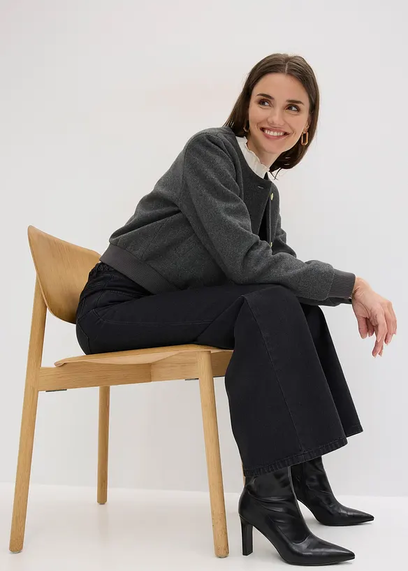 Pantalon en twill 100% coton, bonprix