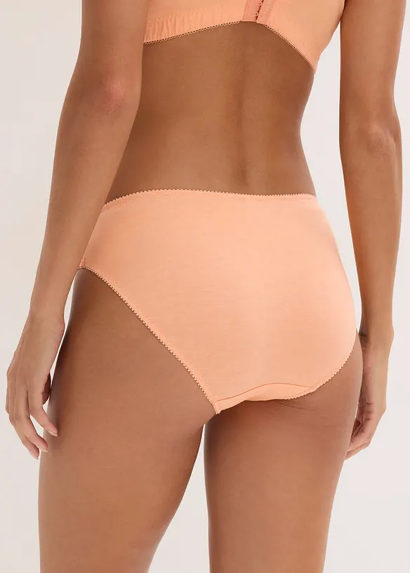 Slip en coton doux et dentelle, bonprix