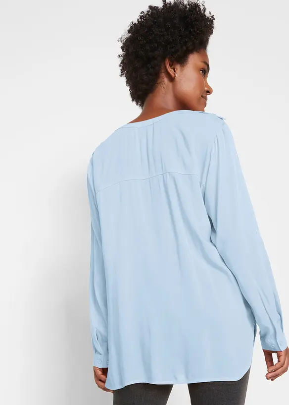 Blouse douce en viscose, bonprix