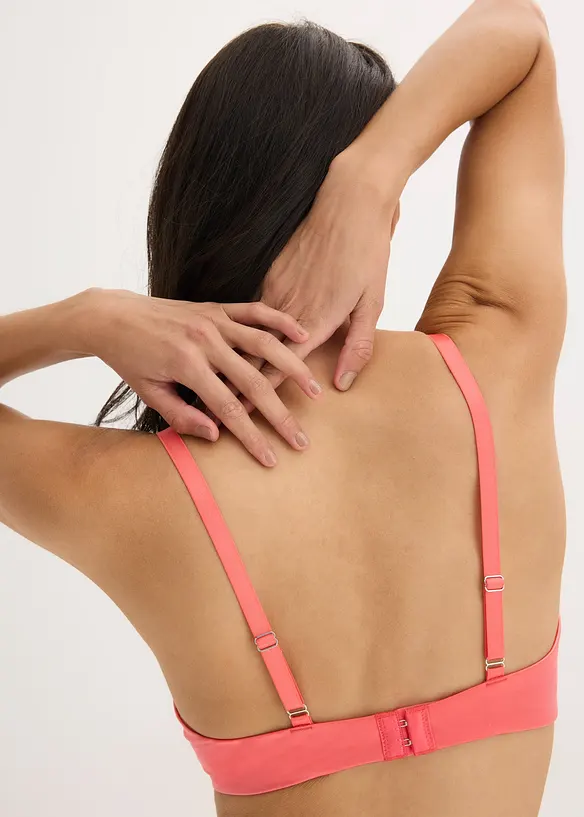 Soutien-gorge &agrave; coques avec dentelle florale, bonprix