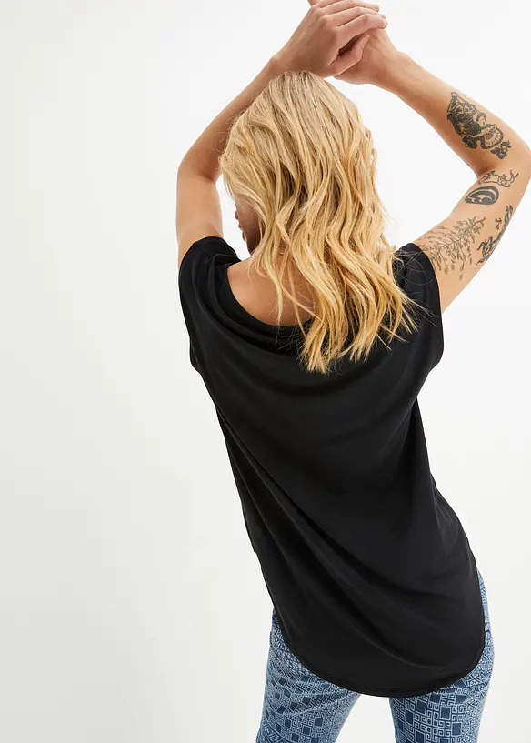 T-shirt en viscose extensible, bonprix