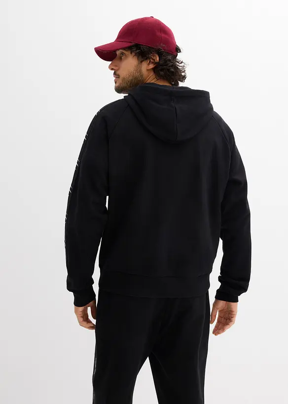 Sweat &agrave; capuche loose 100% coton, bonprix