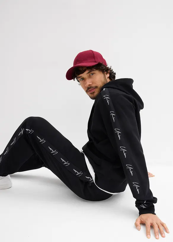 Sweat &agrave; capuche loose 100% coton, bonprix