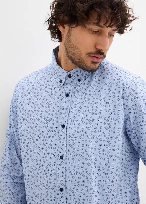 Chemise business 100% coton, moderne, bonprix