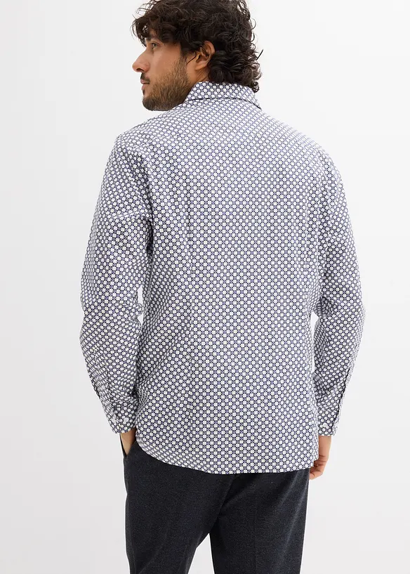 Chemise business 100% coton, moderne, bonprix