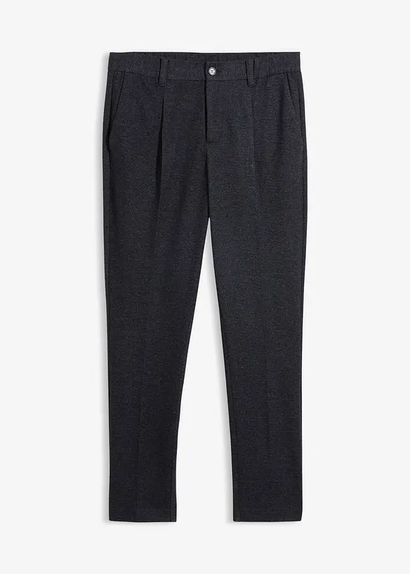 Pantalon regular &agrave; taille &eacute;lastiqu&eacute;e, confortable et extensible, bonprix