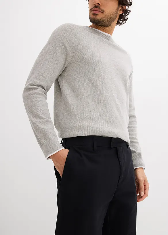 Pantalon chino loose, bonprix