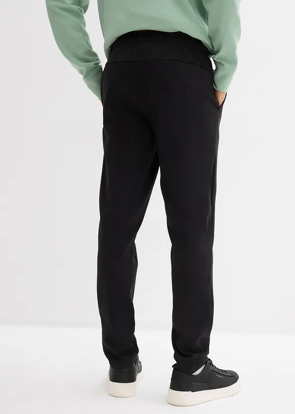 Pantalon slim en coton piqu&eacute; extensible, bonprix