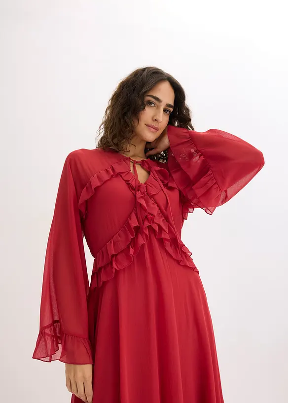 Robe en mousseline, bonprix