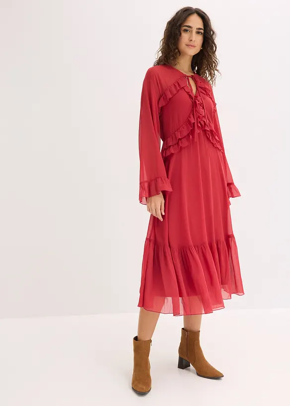 Robe en mousseline, bonprix