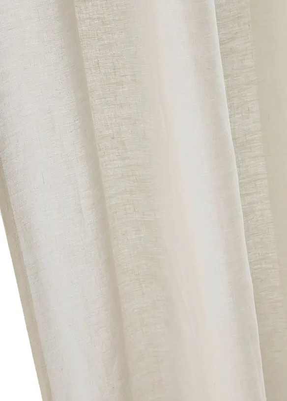 Rideau en lin et coton (1 pce), bonprix