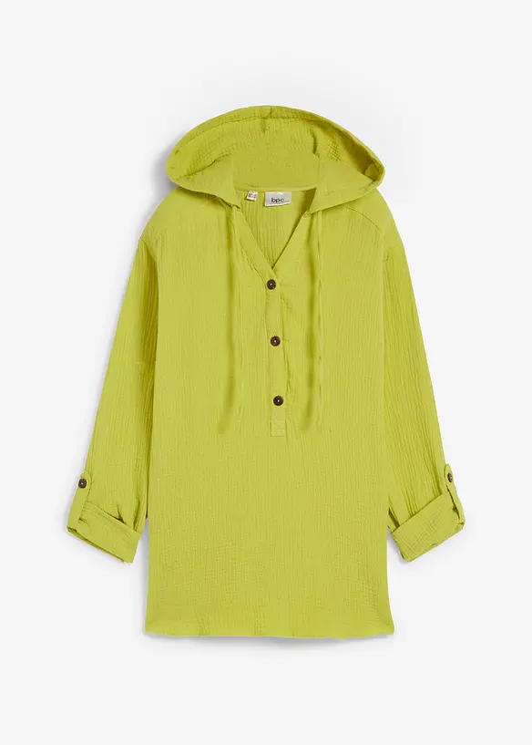 Blouse l&eacute;g&egrave;re en gaze de coton, bonprix