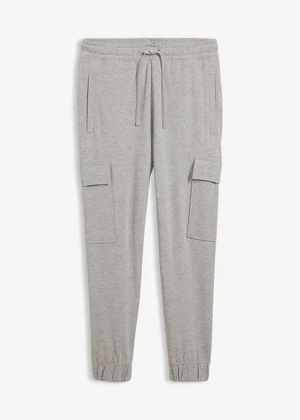 Pantalon de jogging avec poches cargo, loose, bonprix