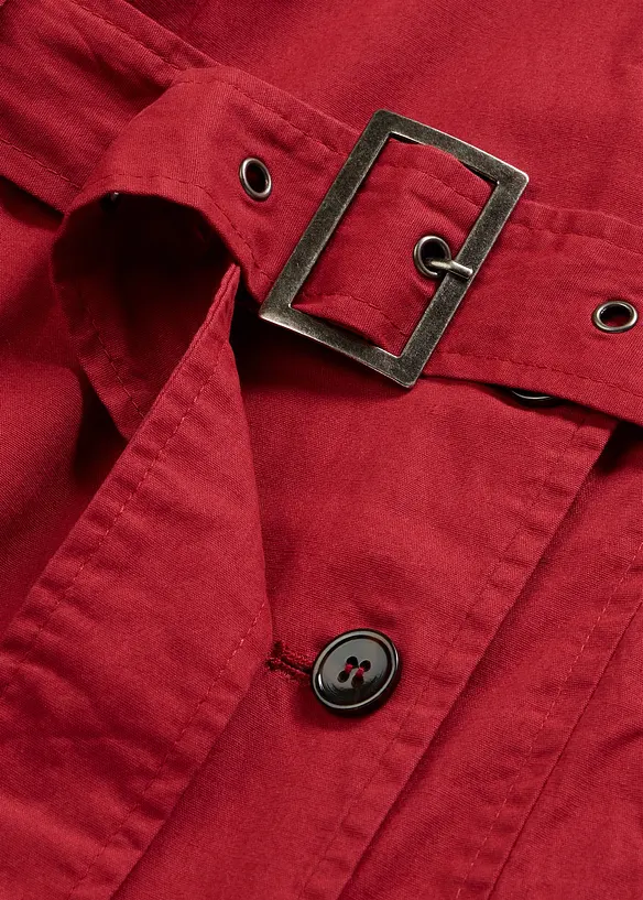 Trench-coat long ceintur&eacute; &agrave; la taille, bonprix