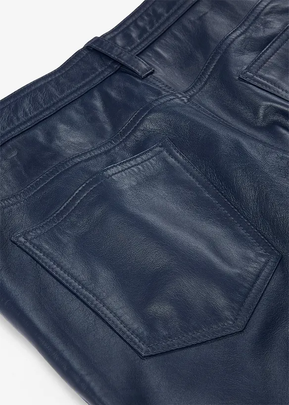 Pantalon en cuir d&rsquo;agneau nappa, bonprix