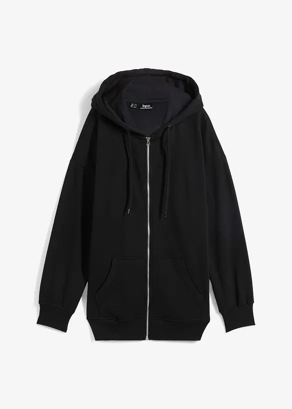 Sweat zipp&eacute; &agrave; capuche, bonprix