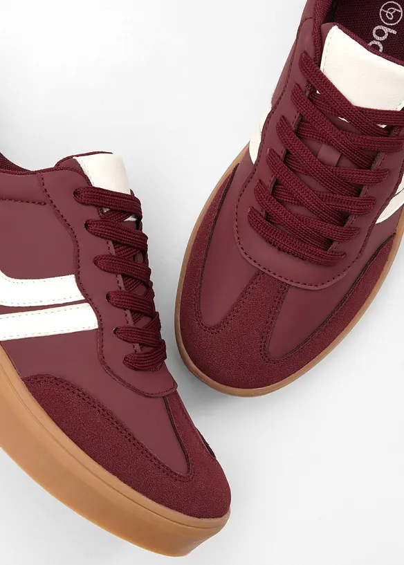 Sneakers &agrave; plateforme r&eacute;tro, bonprix