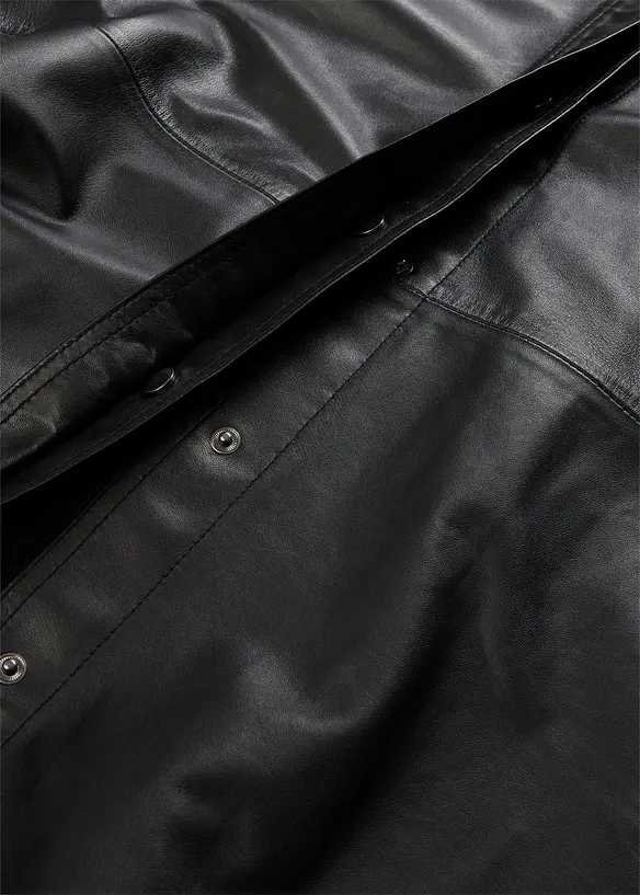 Chemise en cuir d&rsquo;agneau nappa, bonprix