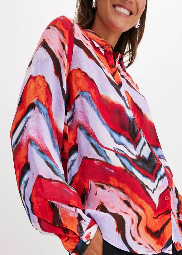 Chemisier imprim&eacute;, bonprix